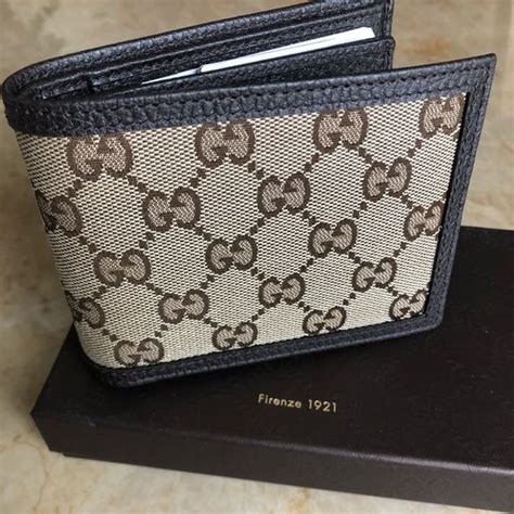 gucci mens wallett|gucci trifold wallet for men.